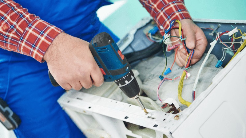 Gebze Fagor Fagor çamaşır makinesi kart tamiri – Su almama arızası orijinal parça ile giderildi. - Teknik servis örneği